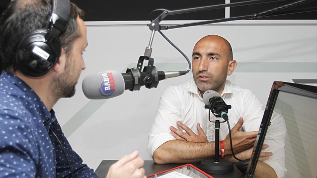 Abelardo, en una entrevista en Radio MARCA. / TUERO-ARIAS (MARCA)