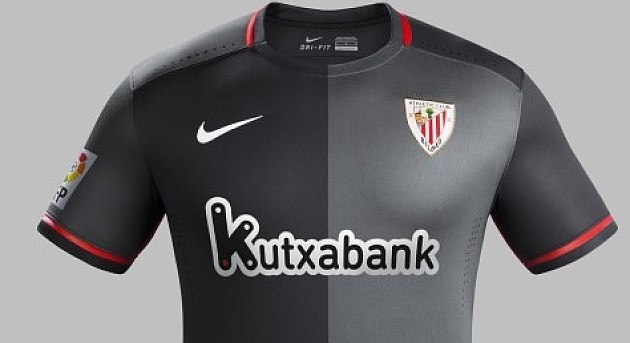 Segunda equipacin del Athletic de Bilbao.
