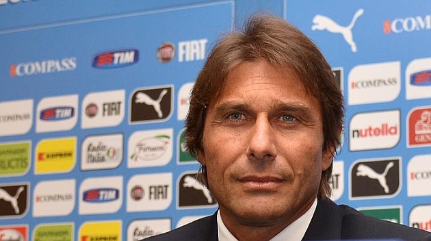 Antonio Conte, entrenador de la seleccin italiana
