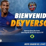 El Levante anuncia el fichaje del delantero brasileo Deyverson