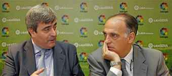 Tebas: “El Madrid intenta dividir a la Liga”