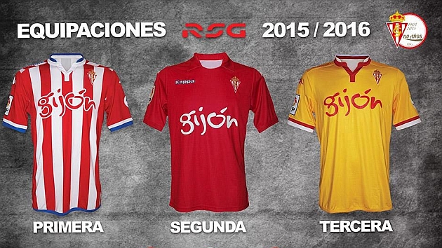 El Sporting presenta sus nuevas camisetas
