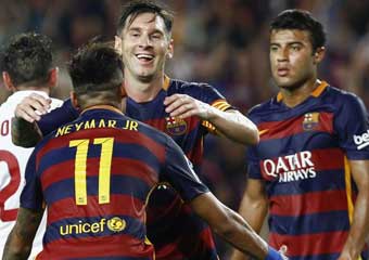 Messi y Neymar vuelven para el ltimo ensayo