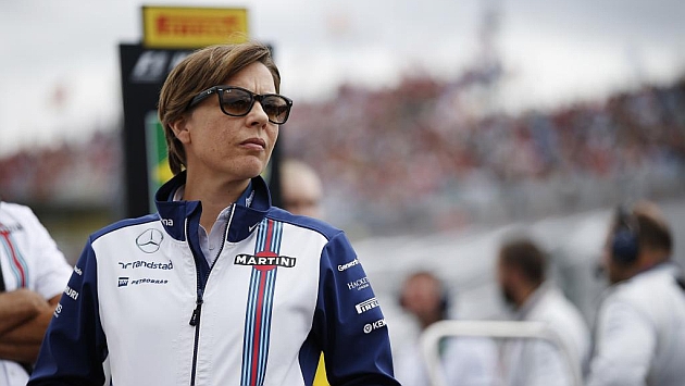 Claire Williams: La F1 no es un deporte de hombres
