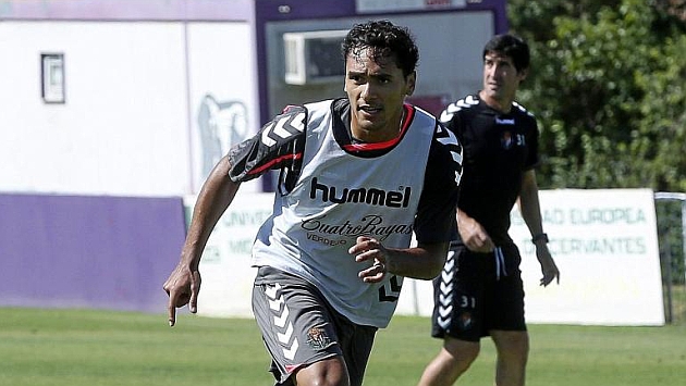Marcelo Silva durante un entrenamiento.