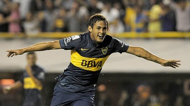 Meli, con la camiseta de Boca Juniors / FOTO: REUTERS