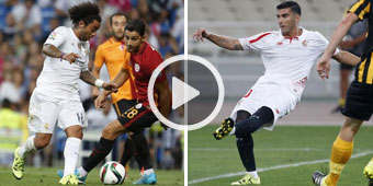 Batalla por el mejor gol del verano: Reyes o Marcelo?