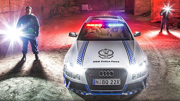 La polica australiana incorpora a su flota... un Audi RS 4 Avant!