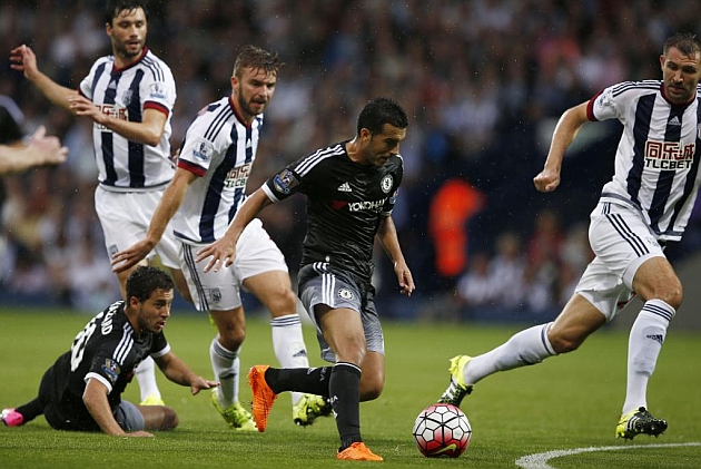 Pedro, que debut con el Chelsea con gol, fue uno de los grandes protagonistas de la jornada