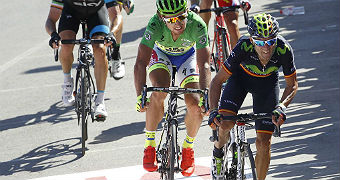 Valverde puede con Sagan en lo alto de Vejer