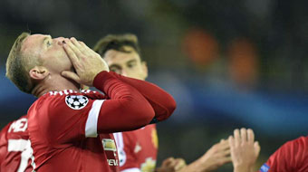 Rooney marca un gol con el United 137 das despus