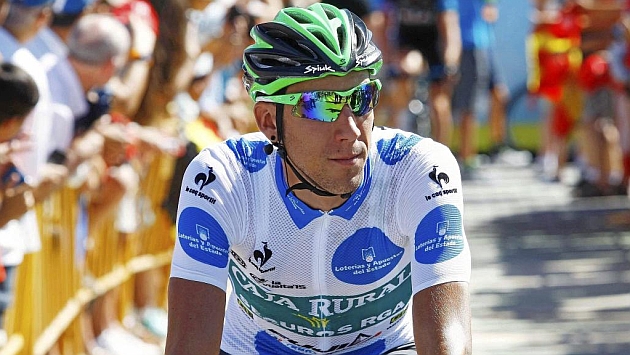 Omar Fraile se ha convertido en uno de los protagonistas de la primera semana de la Vuelta