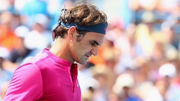 Roger Federer, en el torneo de Cincinnati / FOTO: GETTY IMAGES