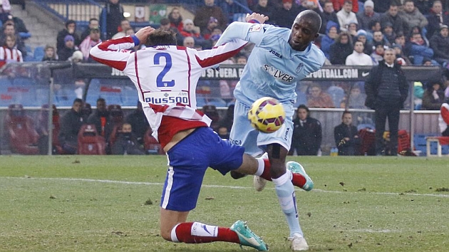 Sissoko, en el partido del Granada en el Vicente Caldern la pasada temporada