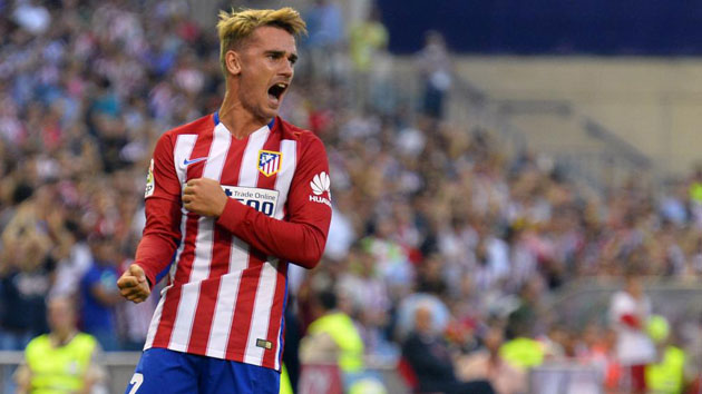 Antoine Griezmann of Atletico during the Spanish Championship Liga 