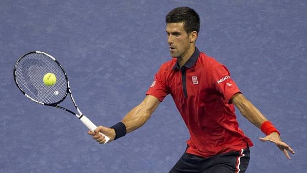 Novak Djokovic, en accin. Foto: RTRPIX