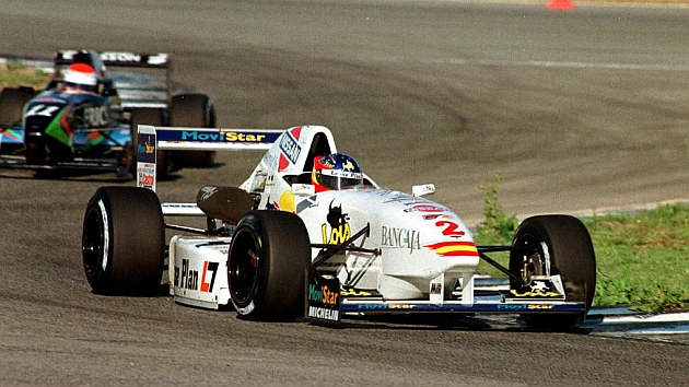 Alonso, en 1999, con el WS By Nissan de Campos Racing con el que fue campen / RV Racing Press