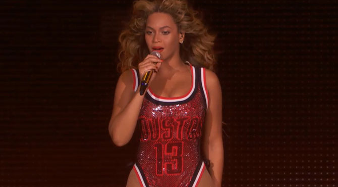 Beyonce 'traiciona' a los Nets de Jaz-Z y se declara la fan ms sexy de 'La Barba' Harden
