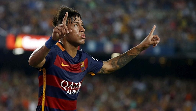 Neymar, durante un partido de esta temporada / FOTO: REUTERS