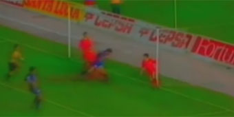 VDEO: Los dos goles de Salinas a Macedonia en octubre de 1994 / YOUTUBE