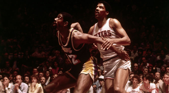 El particular duelo matador entre dos leyendas NBA: Magic y 'Dr. J'