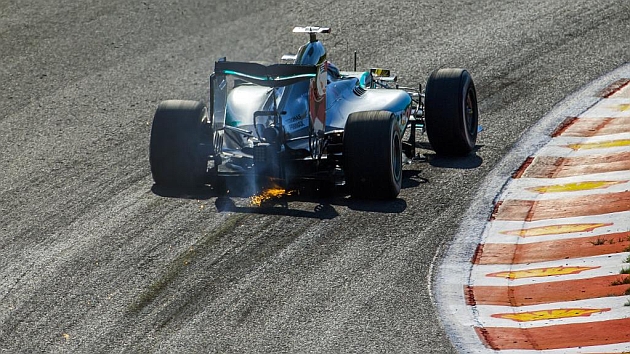 Hamilton, durante un el pasado Gran Premio de Blgica / Reuters