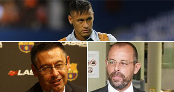 La Audiencia de Barcelona pide a Rosell y Bartomeu que se defiendan por el caso Neymar