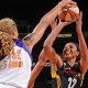 11 tapones en 24 minutos de la 'reina del mate' en la WNBA