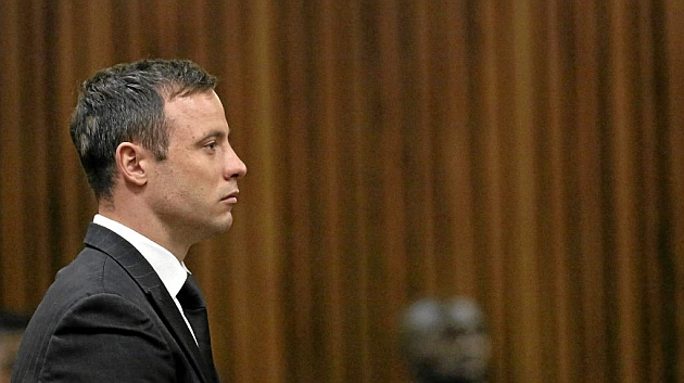 Oscar Pistorius durante su juicio