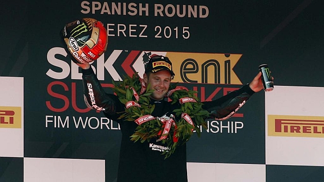 Jonathan Rea, campeón del mundo de Superbikes en Jerez