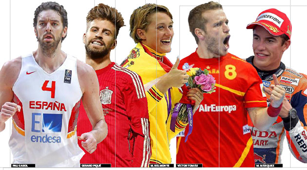 Las estrellas del deporte catalanas, obligadas a escoger