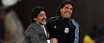 Maradona: Tvez no ha pegado una patada en toda su carrera