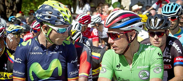 Valverde y Purito, en la Vuelta 2015