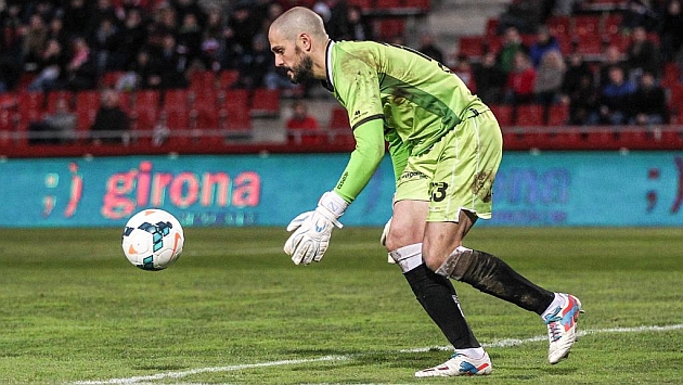 Dani Mallo, en un partido de hace dos temporadas con el Lugo en Girona