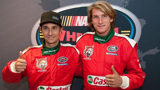 Matthias Lauda y Freddie Hunt, hijos de Niki Lauda y James Hunt