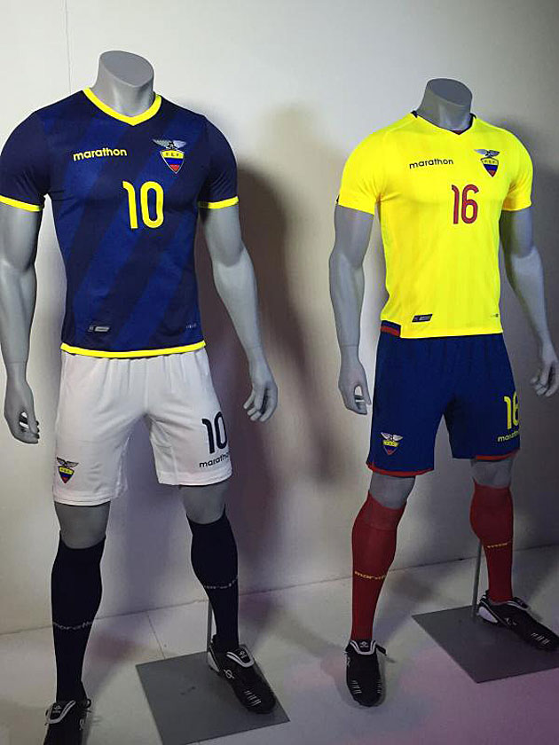 Ecuador presenta nuevo uniforme