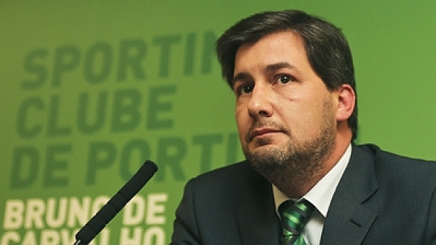 Bruno de Carvalho, presidente del Sporting de Lisboa.