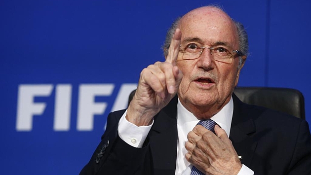 Joseh Blatter, presidente de la FIFA