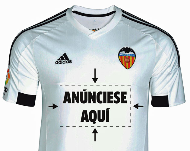 La camiseta del Valencia vale 10 millones