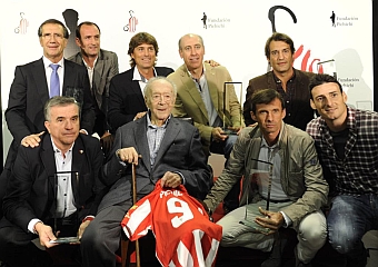 Homenaje del Athletic a sus mejores goleadores