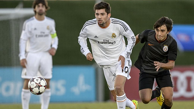 Enzo se ha convertido en una de las piezas claves del Real Madrid Castilla.