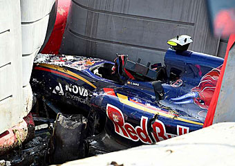 Carlos Sainz sufre un grave accidente en Sochi