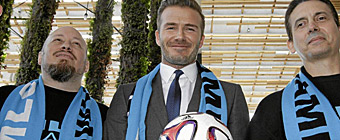 Beckham se ve en la MLS en 2018