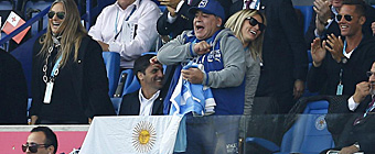 Inglaterra 'ficha' a Maradona