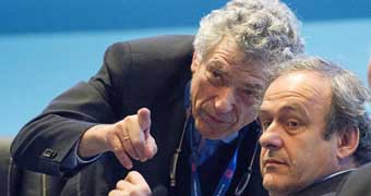 Villar har de Platini en la UEFA sin ser presidente