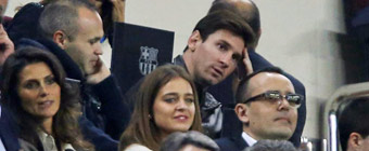 El Camp Nou se acord de Messi