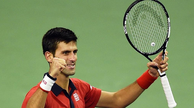 Djokovic celebra el ttulo en Shangi