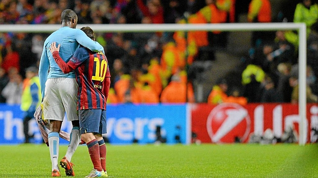 Tour y Messi, en un Barcelona-Manchester City