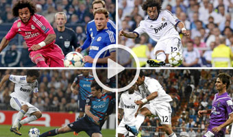 Los 10 grandes goles de Marcelo con el Real Madrid
