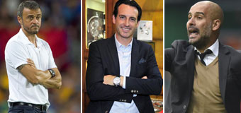 Luis Enrique, Emery y Guardiola, entre los 10 nominados a Mejor Entrenador
